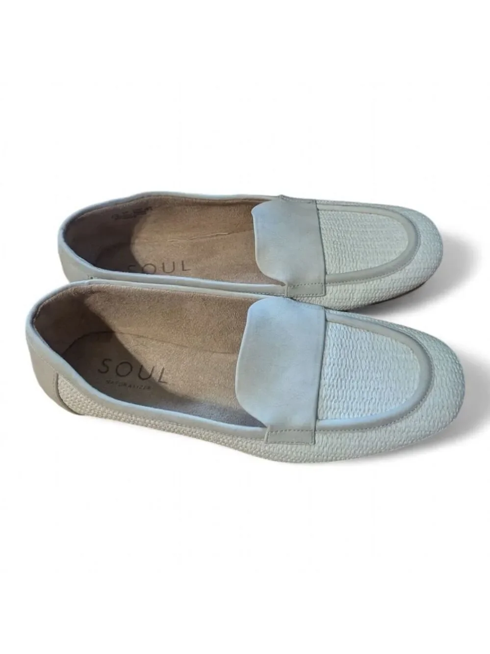 Naturalizer Soul Loafers Women Off White Size 9.5